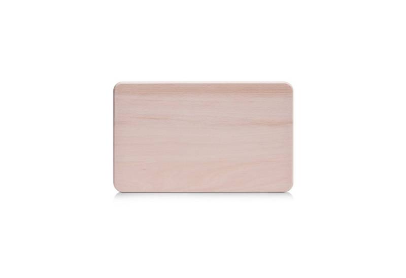 Zeller Present Schneidebrett Schneidebrett eckig Buche 26 x 16 cm, Holz, (Stück, 1-St., 1 Schneidebrett), Schneidunterlage Servierbrett Holzbrett von Zeller Present
