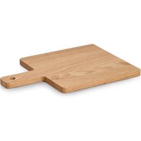 Zeller Present Servierbrett "Schneide-/Servierbrett mit Griff, Eiche" Schneidebrett, natürliches Material von Zeller Present