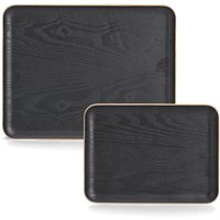 Zeller Present Servierplatte, (Set, 2 tlg.), Holzlaminat / Furnierholz von Zeller Present