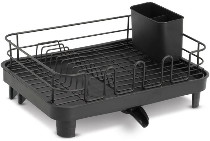 Zeller Present Trockenständer Geschirrabtropfständer, Kunststoff/Metall, schwarz, Trockenständer, integriertes Ablaufsieb Zeller Present Trockenständer Geschirrabtropfständer, Kunststoff/Metall, schwarz, Trockenständer, integriertes Ablaufsieb von Zeller Present