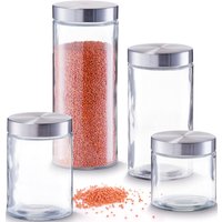 Zeller Present Vorratsglas 1 Stk. tlg. zeitloses Design von Zeller Present