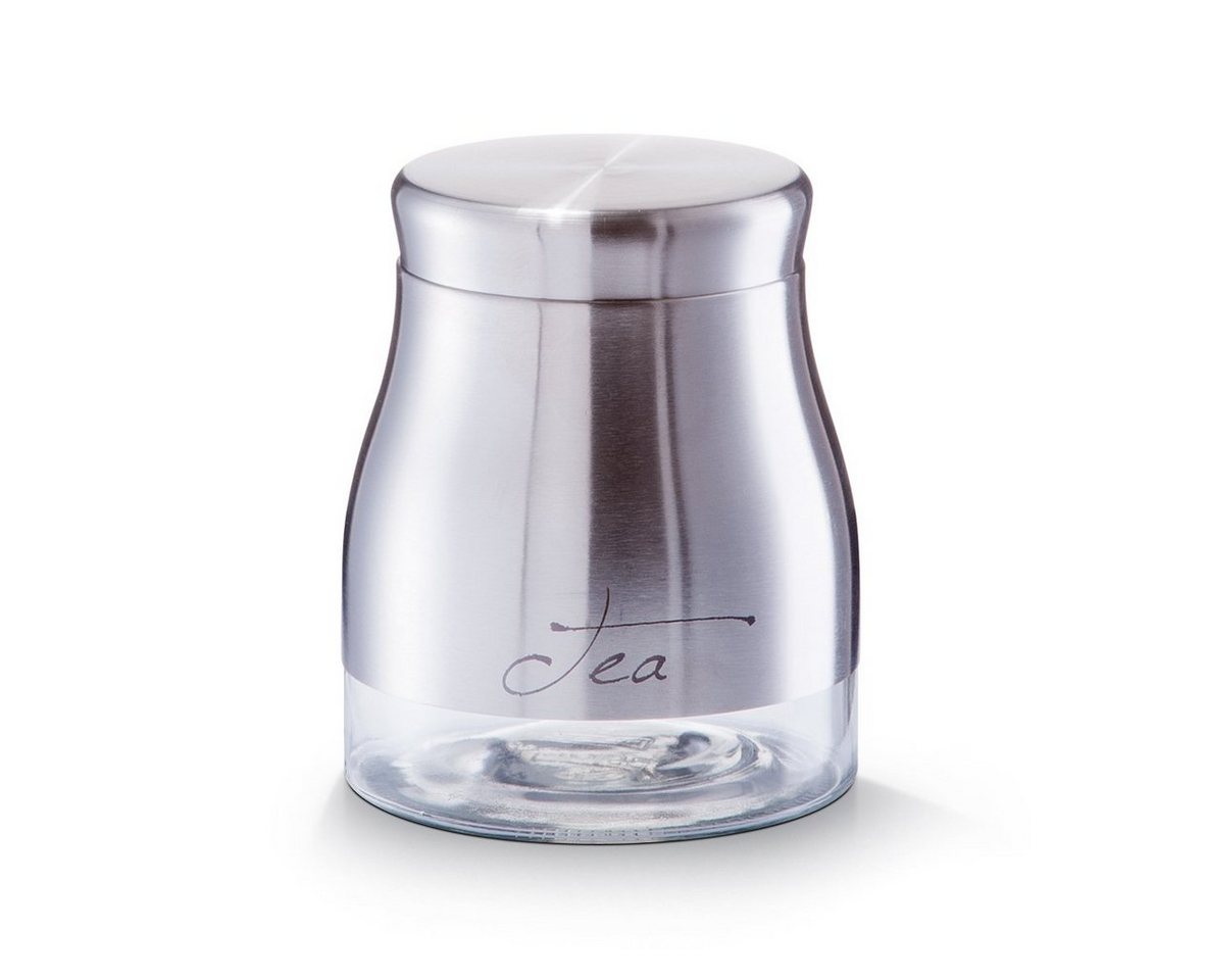 Zeller Present Vorratsglas Vorratsglas "Tea, Glas/Edelstahl 201, 900 ml, Edelstahl, silber, Ø11,5 x 14 cm Zeller Present Vorratsglas Vorratsglas "Tea, Glas/Edelstahl 201, 900 ml, Edelstahl, silber, Ø11,5 x 14 cm von Zeller Present