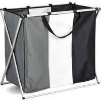 Zeller Present Wäschesortierer 3 Fächer, Polyester/Aluminium Zeller Present Wäschesortierer 3 Fächer, Polyester/Aluminium von Zeller Present