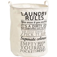 Zeller Present Wäschesortierer "Laundry Rules" von Zeller Present