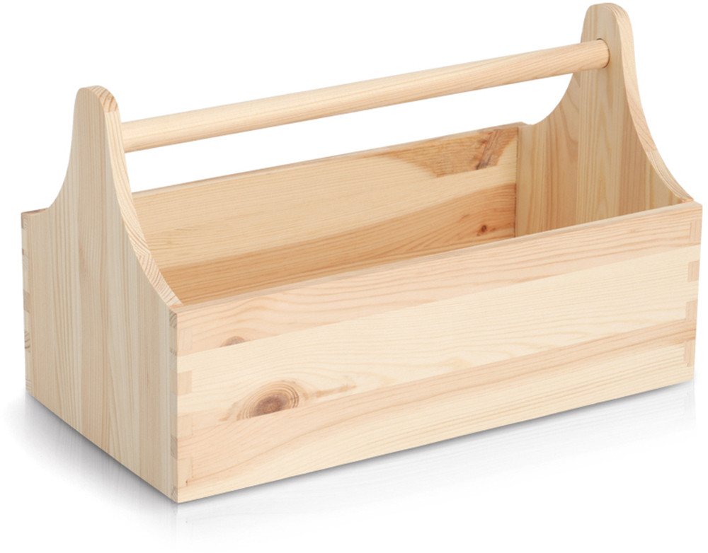 Zeller Present Werkzeugbox Kiefer, natürliches Holz, vielseitig, einfach tragbar Zeller Present Werkzeugbox Kiefer, natürliches Holz, vielseitig, einfach tragbar von Zeller Present