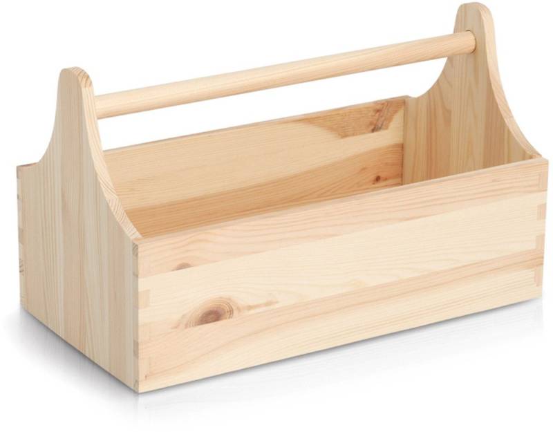 Zeller Present Werkzeugbox Kiefer, natürliches Holz, vielseitig, einfach tragbar Zeller Present Werkzeugbox Kiefer, natürliches Holz, vielseitig, einfach tragbar von Zeller Present