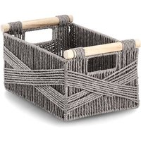 Aufbewahrungskorb mit Griffen, 33 x 22 cm von Zeller
