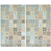 Glasplatten für mozaika Herd, 2 Stück Zeller Zeller von Zeller