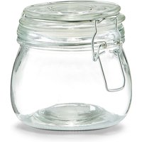 Zeller - Lebensmittelbehälter, Glas mit Deckel, 500 ml von Zeller