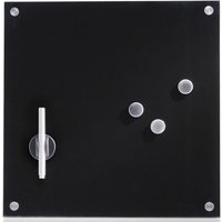 Magnetische Glastafel memo in schönen Farben + 3 Magnete, 40x40 Zeller von Zeller