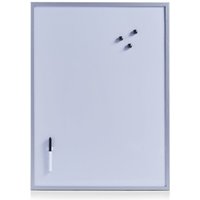 Magnettafel für Notizen + 3 Magnete, weiß, 60 x 80 cm Zeller von Zeller