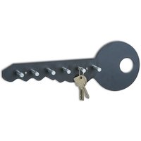 Zeller - Schlüsselbord Schlüsselbrett Schlüsselhalter Schlüsselleiste Schlüssel mit Haken von Zeller