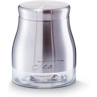 Zeller - Teebehälter aus Glas 'Tea', 900 ml, Edelstahl von Zeller