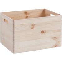 Zeller Allzweckkiste natur Kiefer B/H/L: ca. 40x24x30 cm von Zeller
