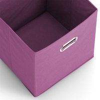 Zeller Aufbewahrungsboxen Aufbewahrungsbox Vlies lila 30,0 l - 32,0 x 32,0 x 32,0 cm lila von Zeller