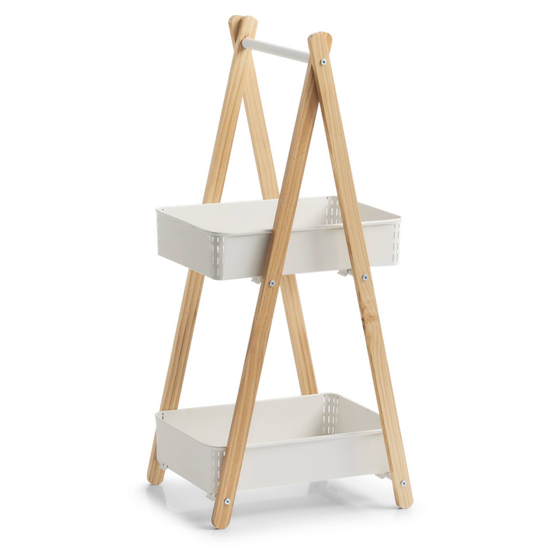 Zeller Badregal weiß 35 x 86 x 39 cm Zeller Badregal weiß 35 x 86 x 39 cm von Zeller