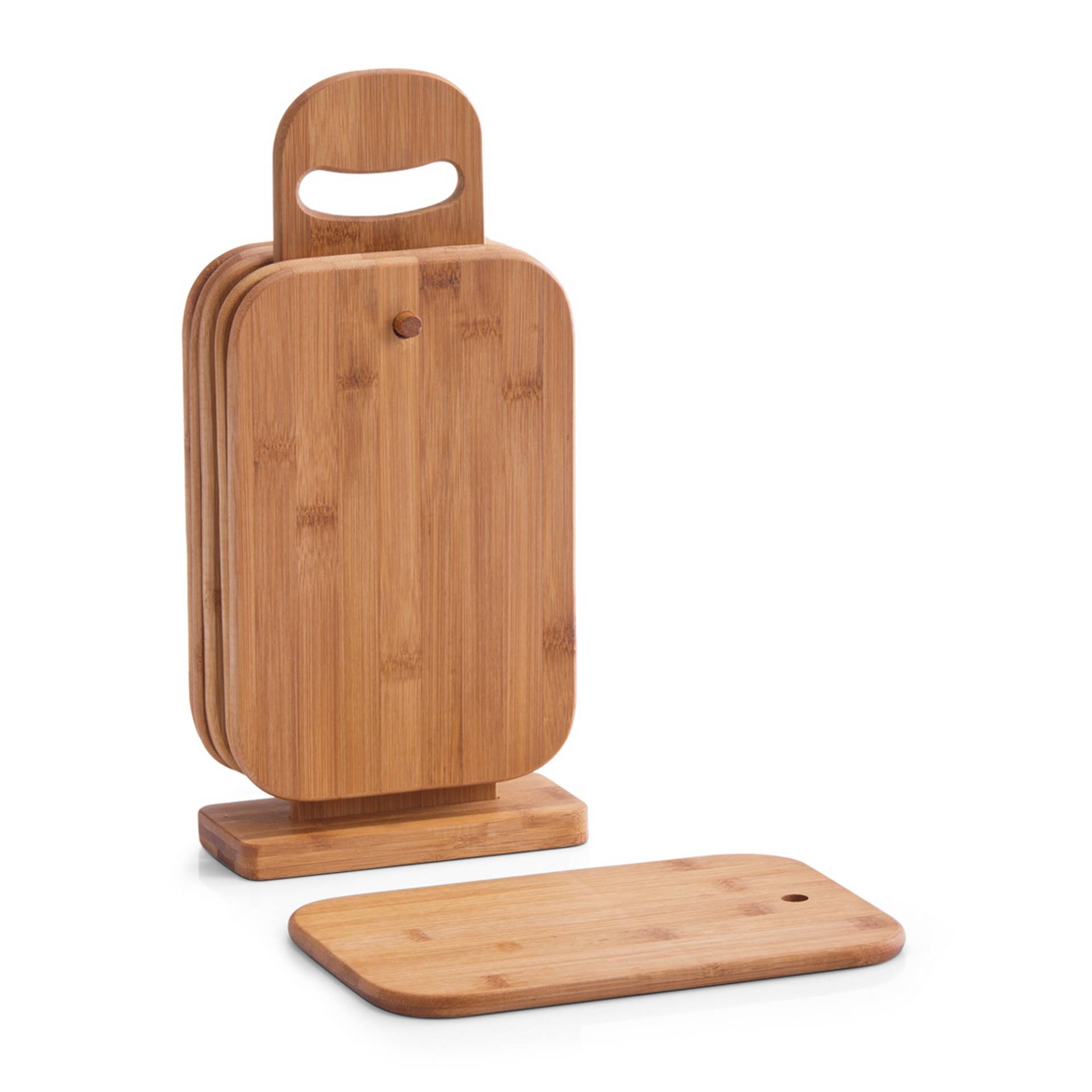 Zeller Brettchenständer naturfarben 15 x 32 x 7 cm Zeller Brettchenständer naturfarben 15 x 32 x 7 cm von Zeller