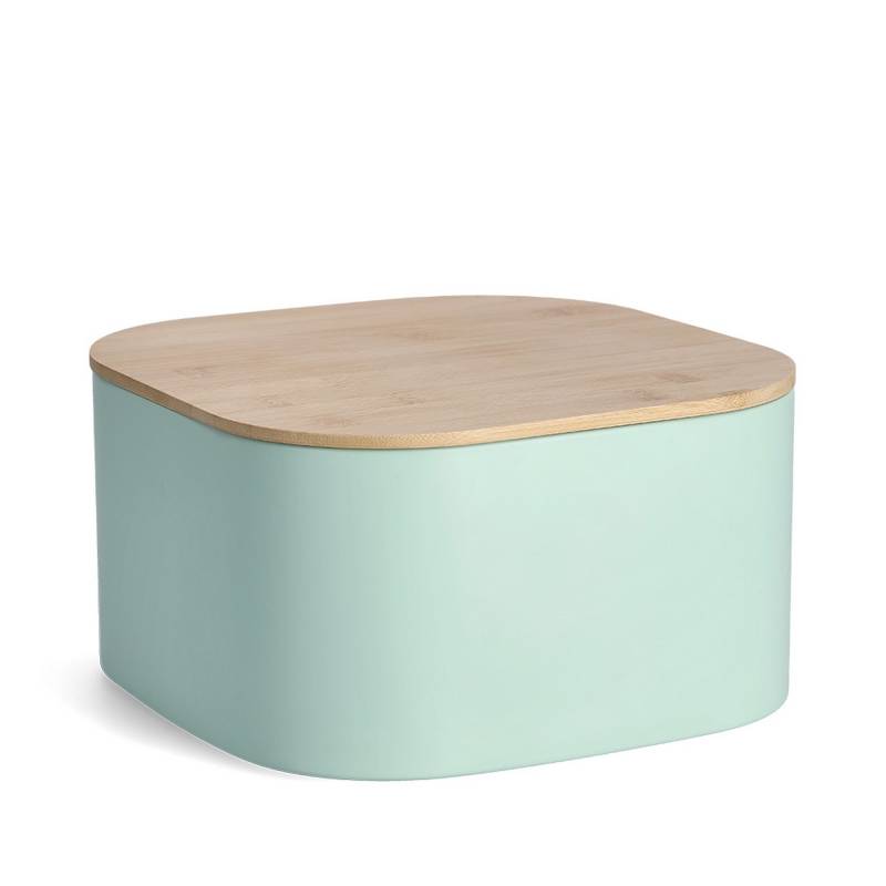 Zeller Brotkasten mintfarben 26,5 x 14,5 x 26,5 cm Zeller Brotkasten mintfarben 26,5 x 14,5 x 26,5 cm von Zeller