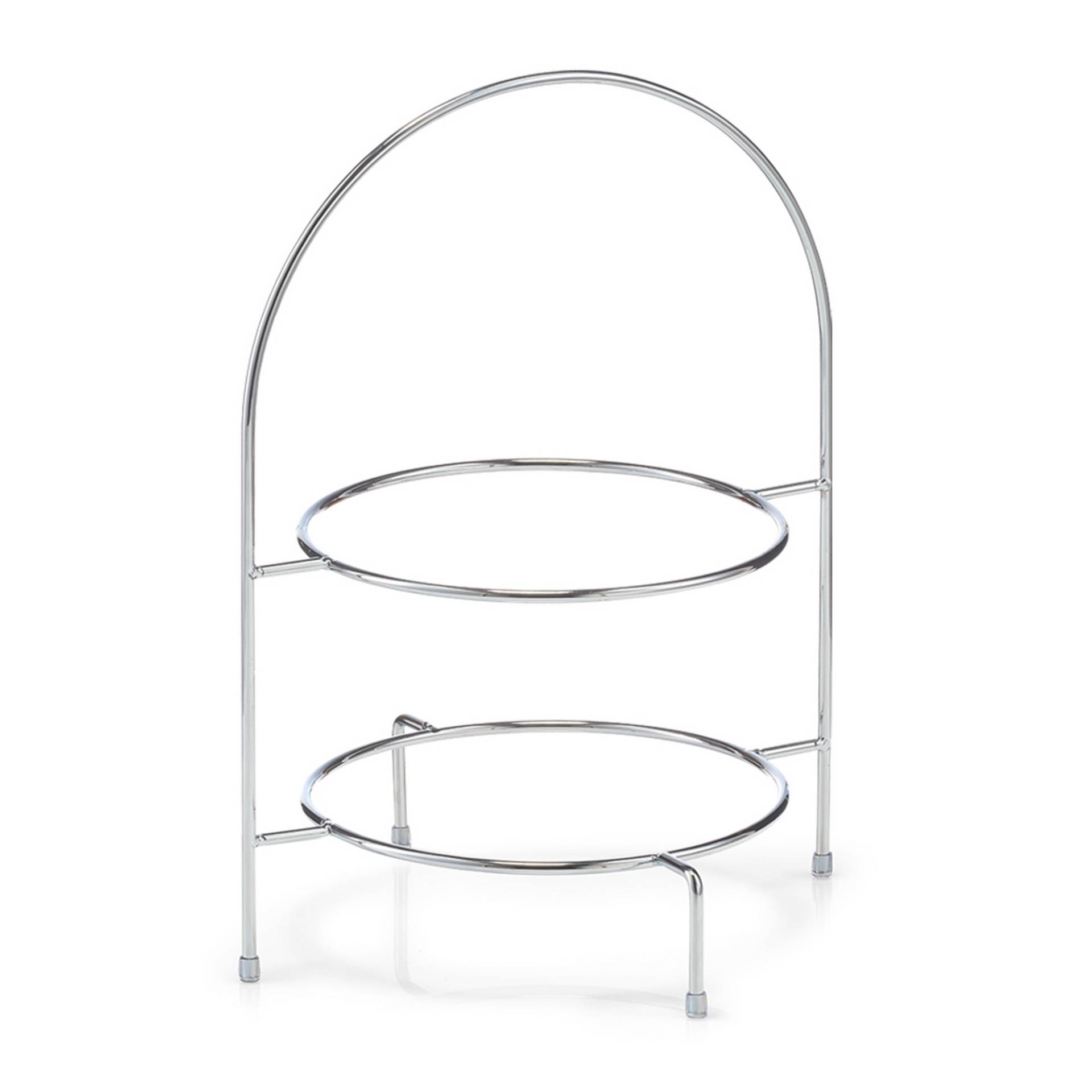 Zeller Etagere silberfarben 29 x 39 x 27 cm Zeller Etagere silberfarben 29 x 39 x 27 cm von Zeller