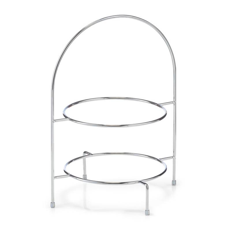 Zeller Etagere silberfarben 29 x 39 x 27 cm von Zeller