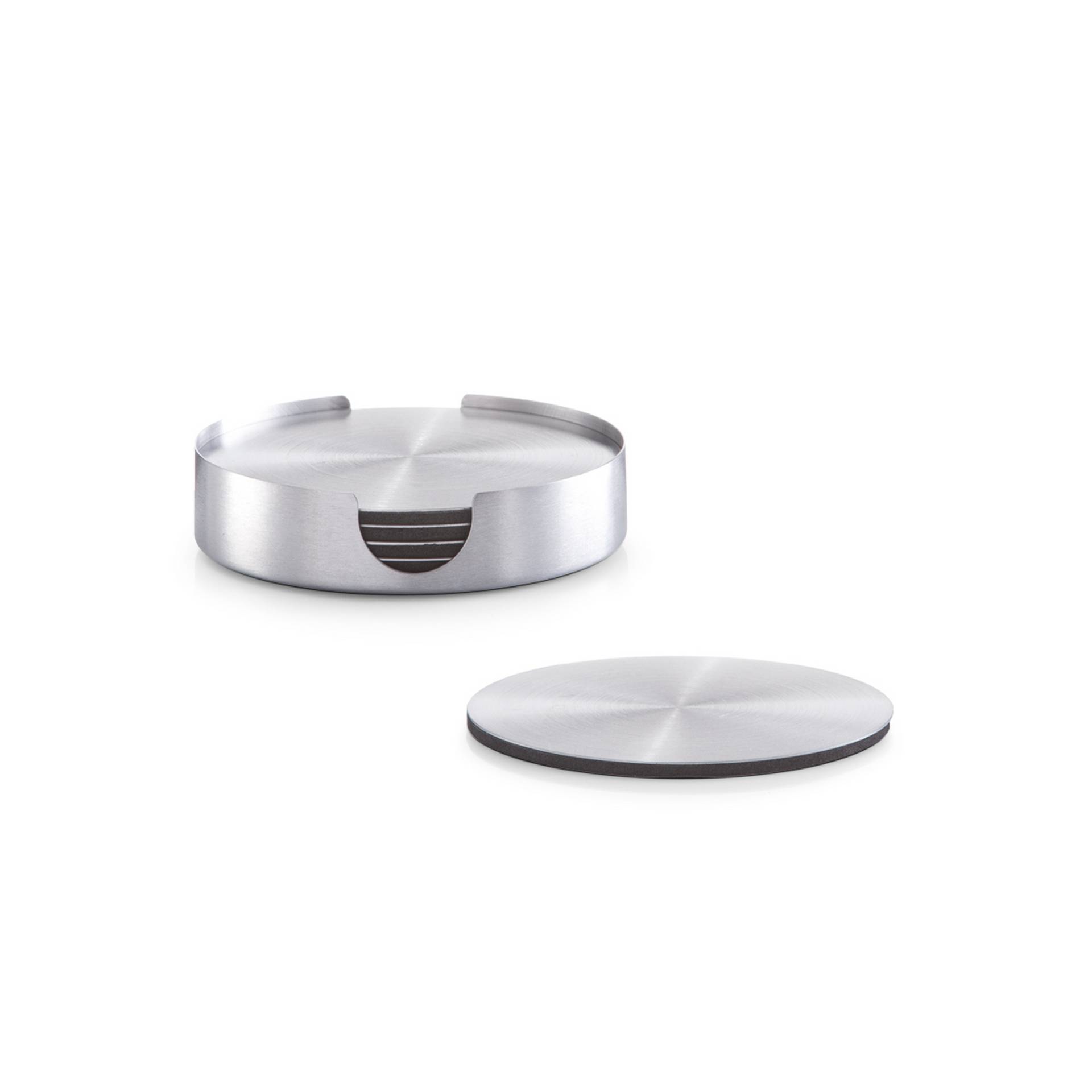 Zeller Glasuntersetzer silberfarben Ø 10 x 1,8 cm Zeller Glasuntersetzer silberfarben Ø 10 x 1,8 cm von Zeller