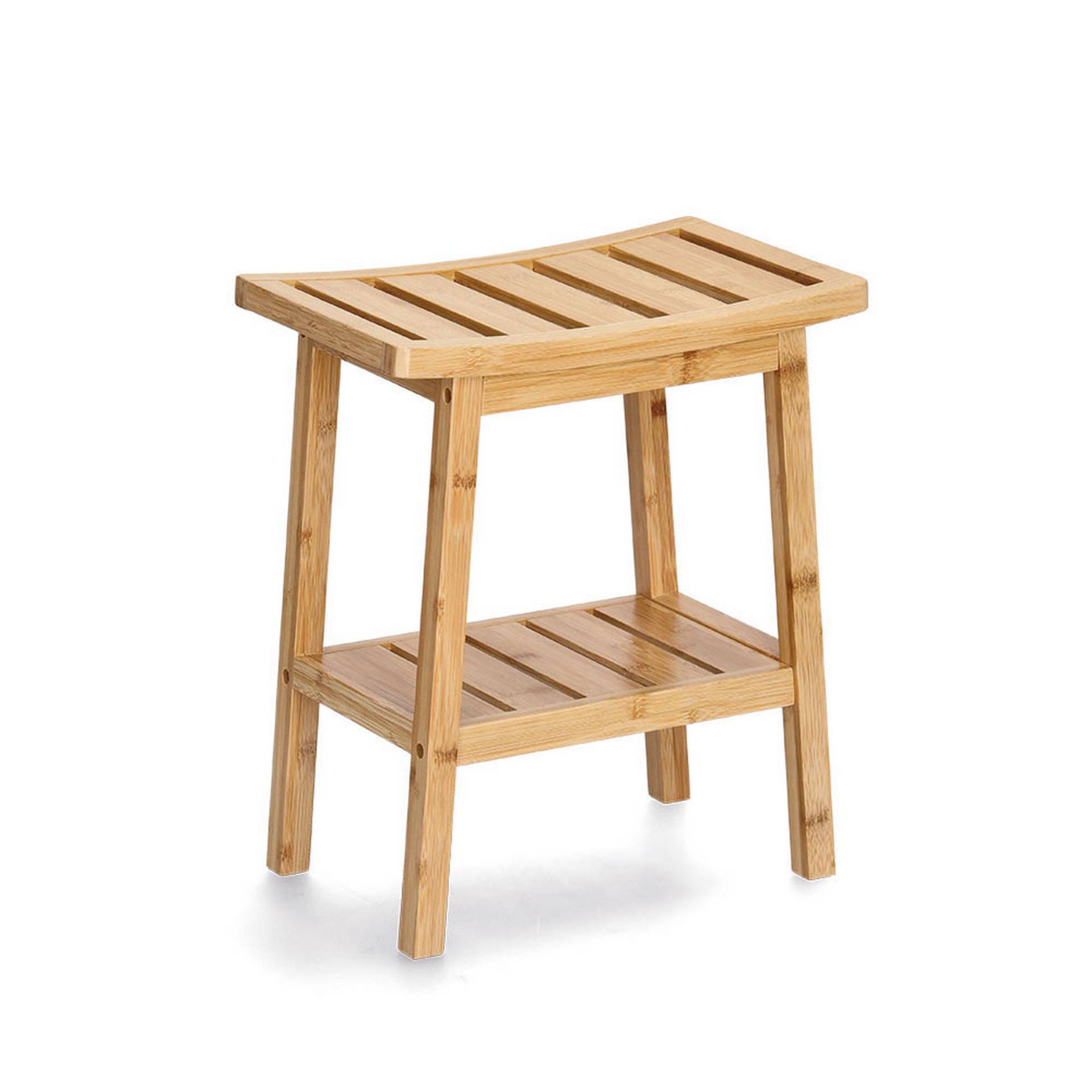 Zeller Hocker mit Ablage Bambus 40 x 45 x 25 cm Zeller Hocker mit Ablage Bambus 40 x 45 x 25 cm von Zeller