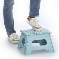 Zeller Klapphocker eisblau B/H/L: ca. 28x22x35 cm Zeller Klapphocker eisblau B/H/L: ca. 28x22x35 cm von Zeller