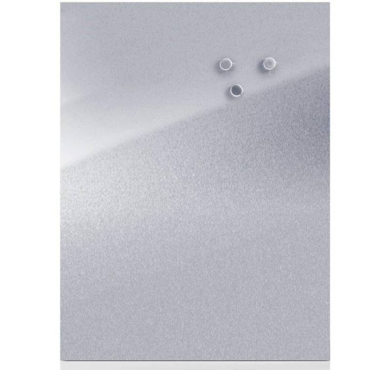 Zeller Magnettafel Magnettafel 40,0 x 60,0 cm silber von Zeller