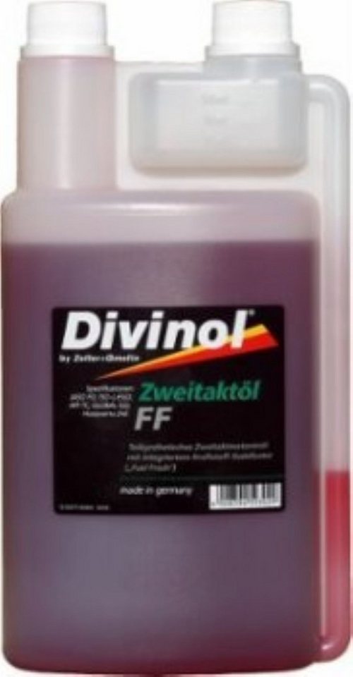 Zeller Multifunktionsöl Divinol 26150 Zweitaktöl FF 1x1 Liter Dosierflasche 2-Taktöl teilsynth, 1000 ml Zeller Multifunktionsöl Divinol 26150 Zweitaktöl FF 1x1 Liter Dosierflasche 2-Taktöl teilsynth, 1000 ml von Zeller