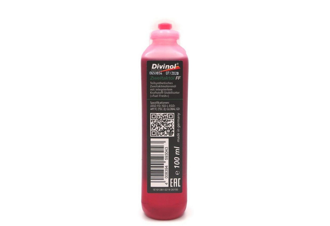 Zeller Multifunktionsöl Divinol 26150 Zweitaktöl FF 1x100 ml 2-Taktöl teilsynthetisch 2T Misch, 100 ml Zeller Multifunktionsöl Divinol 26150 Zweitaktöl FF 1x100 ml 2-Taktöl teilsynthetisch 2T Misch, 100 ml von Zeller