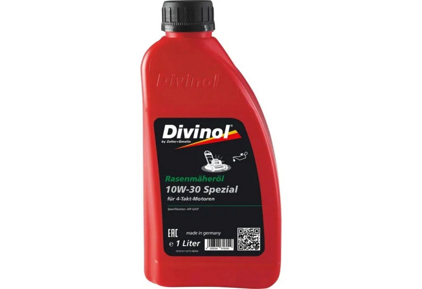 Zeller Multifunktionsöl Divinol 48350 Rasenmäheröl Spezial SAE 10W-30 - 1x1 Liter 4-Takt Öl, 1000 ml Zeller Multifunktionsöl Divinol 48350 Rasenmäheröl Spezial SAE 10W-30 - 1x1 Liter 4-Takt Öl, 1000 ml von Zeller
