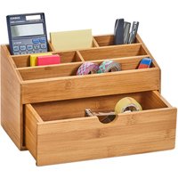 Zeller Organizer natur Bambus B/H/L: ca. 26x15x13 cm von Zeller