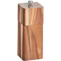 Zeller Salz-/Pfeffermühle natur Akazie B/H/L: ca. 5x13,5x5 cm von Zeller