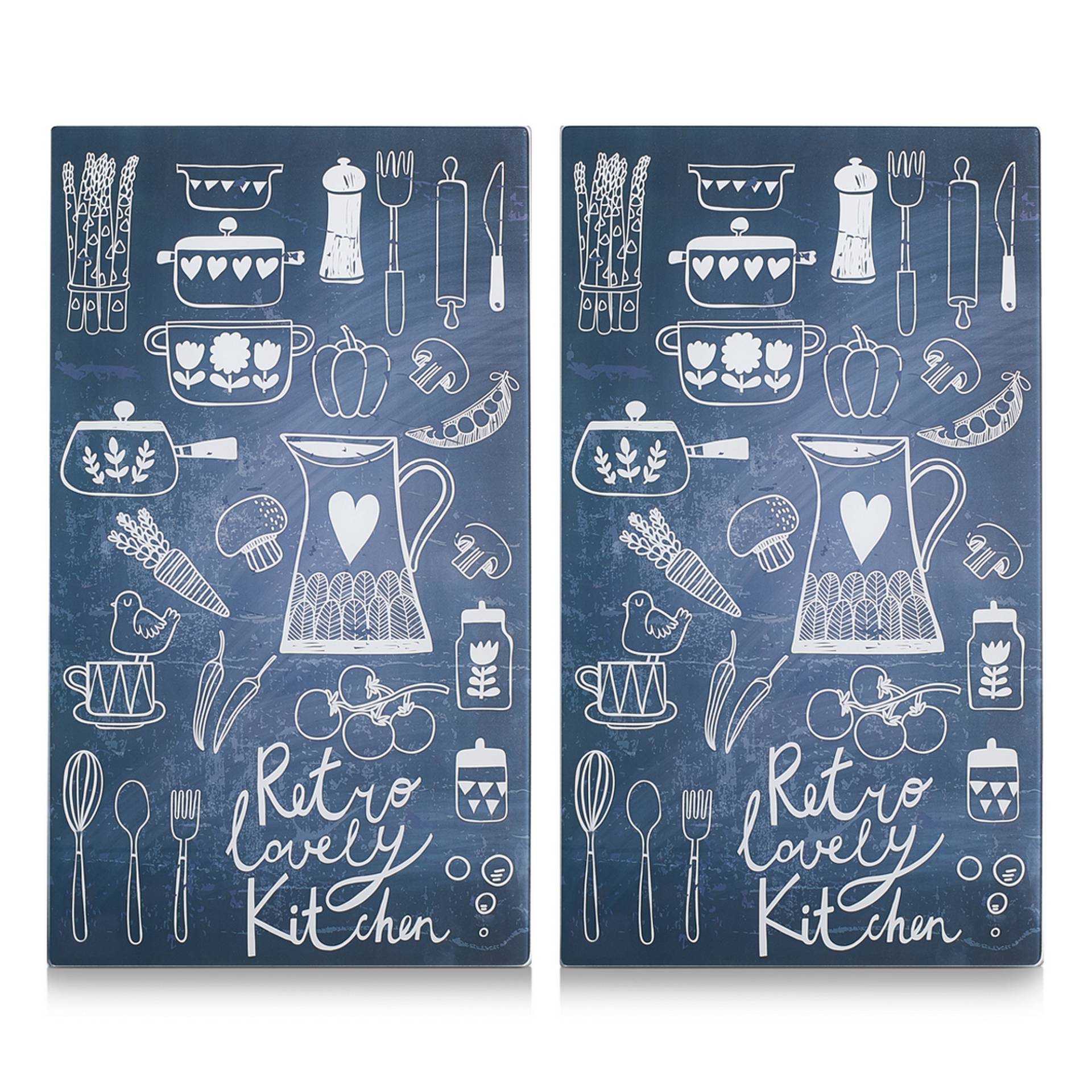 Zeller Schneidebrett 'Lovely Kitchen' mehrfarbig 52 x 0,8 x 30 cm Zeller Schneidebrett 'Lovely Kitchen' mehrfarbig 52 x 0,8 x 30 cm von Zeller