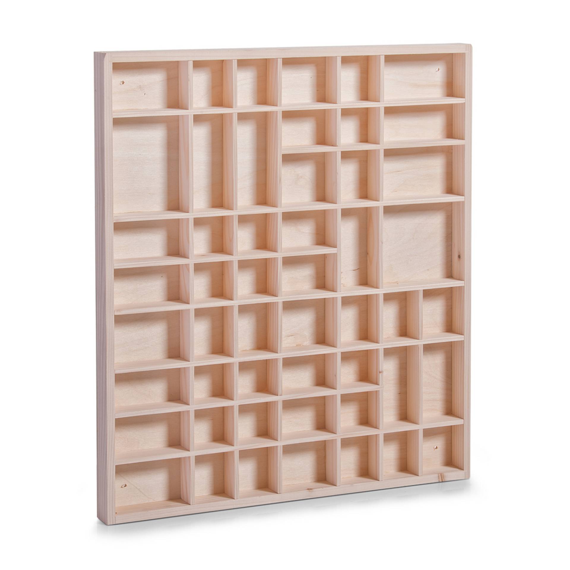 Zeller Setzkasten holzfarben 52 x 3,5 x 46 cm Zeller Setzkasten holzfarben 52 x 3,5 x 46 cm von Zeller
