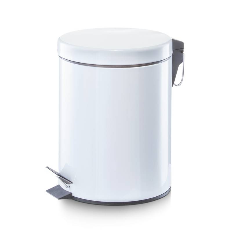 Zeller Treteimer weiß Metall 5 l von Zeller