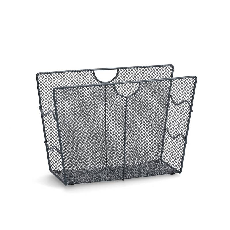 Zeller Zeitungsständer anthrazit 17,5 x 27 x 39 cm von Zeller