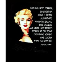 Marilyn Monroe Glamour Box/Bad - Und Schönheitsbox Aufbewahrungsbox Für Zuhause Im Büro Holzkiste 30 cm X 13 10 Stationär von ZellnerPrimitives