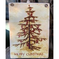 Primitive Handschuh-Baum Mit Handschuhen Und Stiefeln, Wandbehang, Kunst Auf Holz, Handgefertigt in Den Usa von ZellnerPrimitives