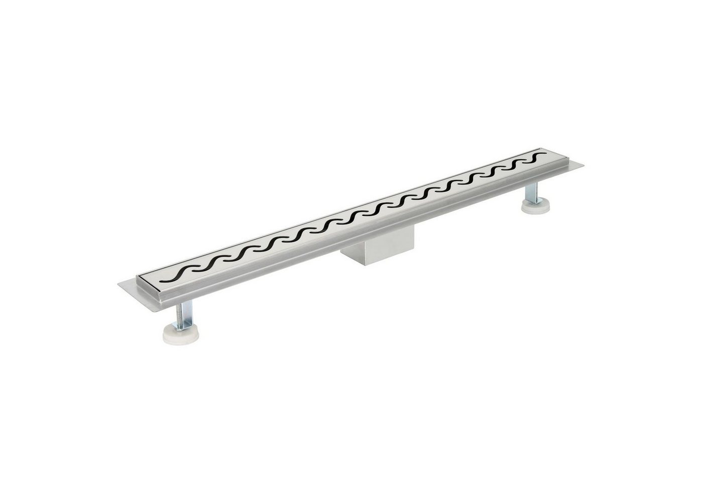 Zelsius Duschablauf Edelstahl "Hervey Bay" befliesbar, 70 cm Ablauf rechteckig von Zelsius