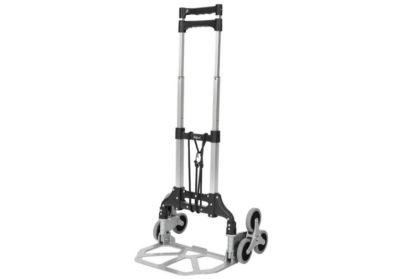 Zelsius Handwagen Sackkarre Treppensteiger klappbar bis 75 kg, Treppen Transportkarre, (1-St), Faltbar von Zelsius