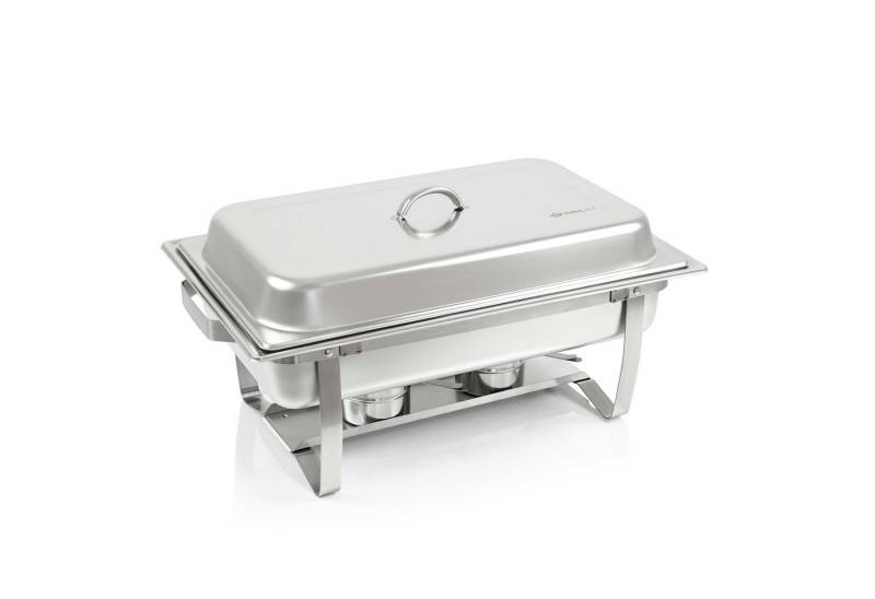 Mahlzeit Speisenwärmer Chafing dish "Nancy" mit 1x 1/2 + 2x 1/4 GN Warmhaltebehälter Essen von Mahlzeit