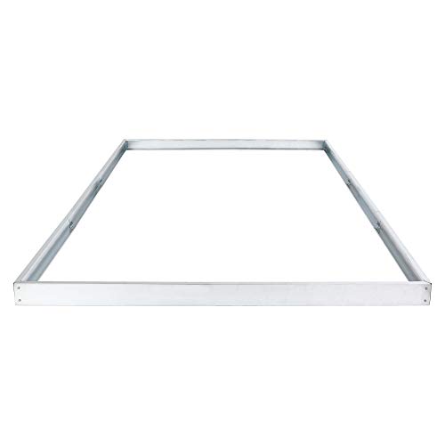 Zelsius Stahl Fundamentrahmen 372 x 189 x 10 cm | Passend Gewächshaus ASIN: B014QWE8IM | Verzinktes Stahlfundament für Gewächshaus von Zelsius