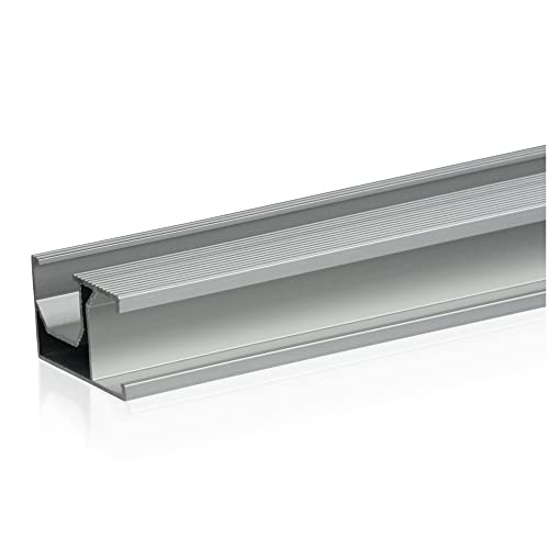 Zelsius Universal Aluminium Montageschiene 150 cm für Solaranlagen | Aluprofil, Systemprofil, Befestigungsschiene | PV-Modul Montageset, Montagesystem, Aluminiumprofil | Montageprofil, Solarschienen von Zelsius