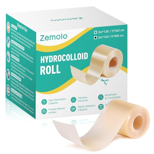 Zemolo Hydrokolloid Wundauflagen (5cm x 500cm) von Zemolo