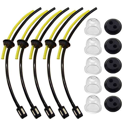 Laixin 5 Stück Benzinfilter Kit Benzinschlauch Dichtung für Motorsense Timbertech Erdbohrer Heckenschere Freischneider Hochentaster Laixin 5 Stück Benzinfilter Kit Benzinschlauch Dichtung für Motorsense Timbertech Erdbohrer Heckenschere Freischneider Hochentaster von Laixin