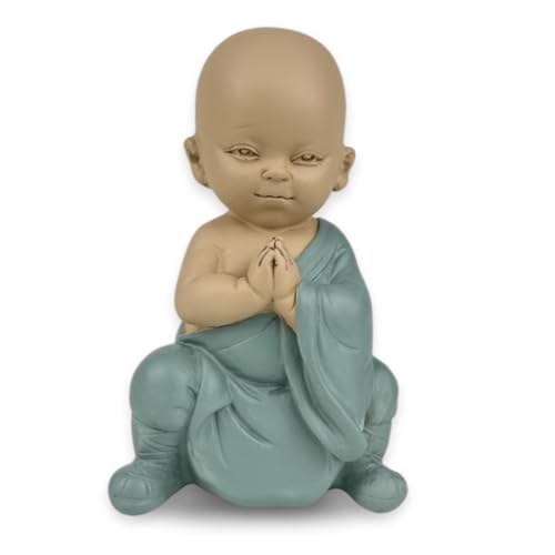 Statue Buddha Bonze Iconic -GongFu 1- Baby Buddha Symbolic - Friedliche und heitere Stimmung - Zen Dekoration - H 13 cm - Zen'Light Statue Buddha Bonze Iconic -GongFu 1- Baby Buddha Symbolic - Friedliche und heitere Stimmung - Zen Dekoration - H 13 cm - Zen'Light von Zen Light