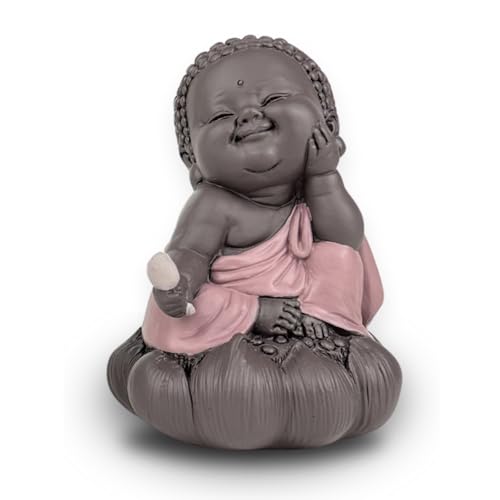 Statue Buddha in Cogitation - Charmante Glücksbringer - Zen und entspannende Atmosphäre- Niedliche und spirituelle Geschenkidee Alle Generationen - H 12 cm - Zen'Light Statue Buddha in Cogitation - Charmante Glücksbringer - Zen und entspannende Atmosphäre- Niedliche und spirituelle Geschenkidee Alle Generationen - H 12 cm - Zen'Light von Zen Light