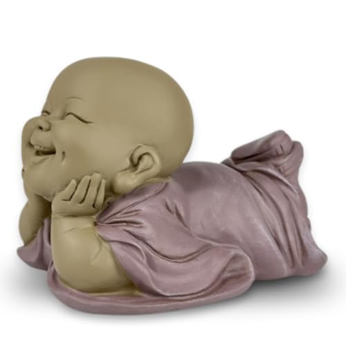 Statuette Träumender Bonze - Liebenswerte spirituelle Präsenz, um Ihren Raum zu erleuchten - Charmanter Glücksbringer für einen Hauch von Gelassenheit - Zen-Ambiente - H 8.5 cm - Zen'Light Statuette Träumender Bonze - Liebenswerte spirituelle Präsenz, um Ihren Raum zu erleuchten - Charmanter Glücksbringer für einen Hauch von Gelassenheit - Zen-Ambiente - H 8.5 cm - Zen'Light von Zen Light