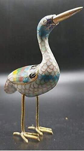 Zen Man China, handgemachte Cloisonne Verziert mit farbenfrohen Messing Emaille, Deko, Vogel, Storch 5x8x2cm A#-9-1 Zen Man China, handgemachte Cloisonne Verziert mit farbenfrohen Messing Emaille, Deko, Vogel, Storch 5x8x2cm A#-9-1 von Zen Man